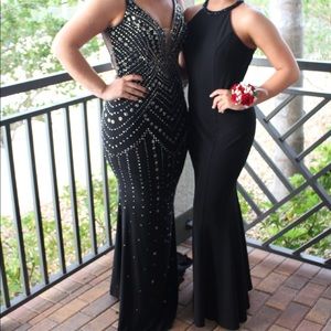 All Black LuLu Mermaid Dress